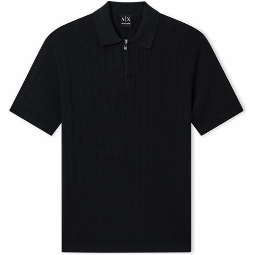 Armani Exchange polo in maglia di cotone essential