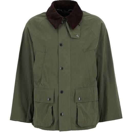 Barbour giacca casual oversize bedale con finitura manopesca