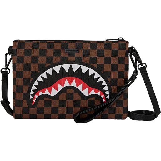 Bluome Borsa A Tracolla Donna In Pelle Vegana, Multi Tasca, Impermeabile, Con Nappa, 21,6 X 15,2 X 7,1 Cm