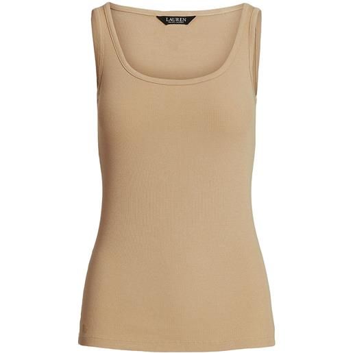 Lauren Ralph Lauren canotta in cotone elasticizzato