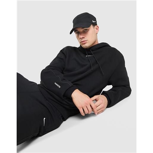 Nike mens Nike felpa con cappuccio fleece x nocta - nero, nero