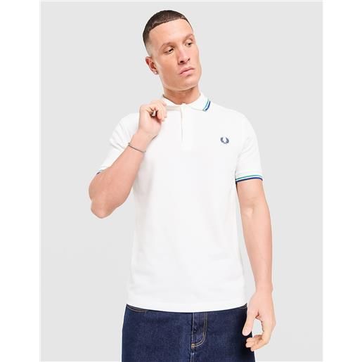Fred Perry maglia polo twin tipped, bianco