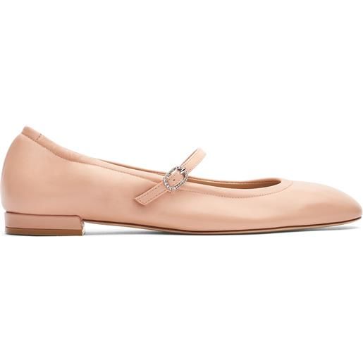 Stuart Weitzman claris ballet flat poudre