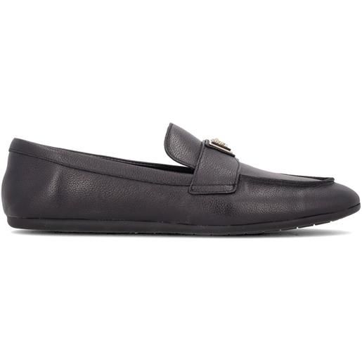 Guess mocassino con traversina e logo