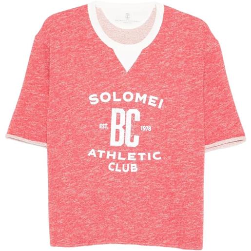 Brunello Cucinelli short sleeve sweatshirt