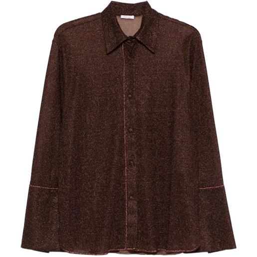 Oséree `lumiere` sleeves shirt