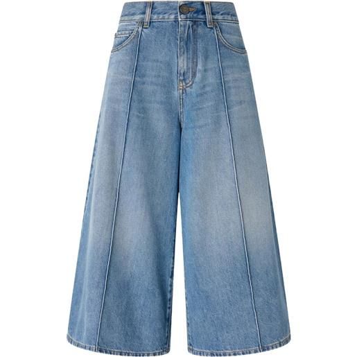 Pinko Outlet: Leggings in tessuto - Nero | Pantalone Pinko 100434A04I