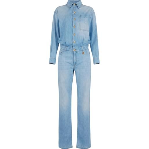 Elisabetta Franchi denim jumpsuit