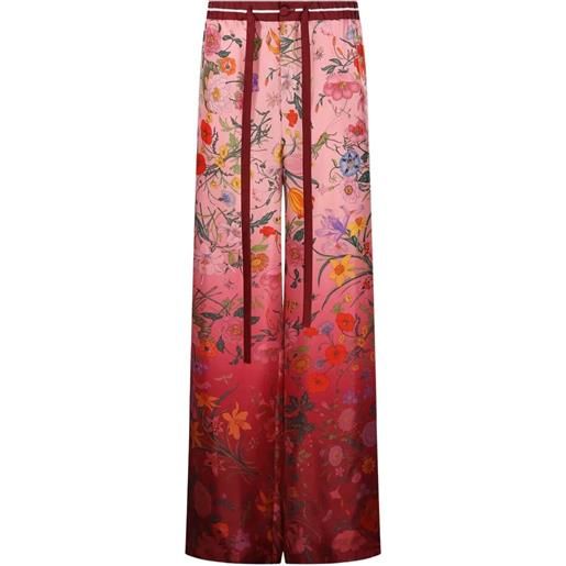 Gucci `flora degrade` pants