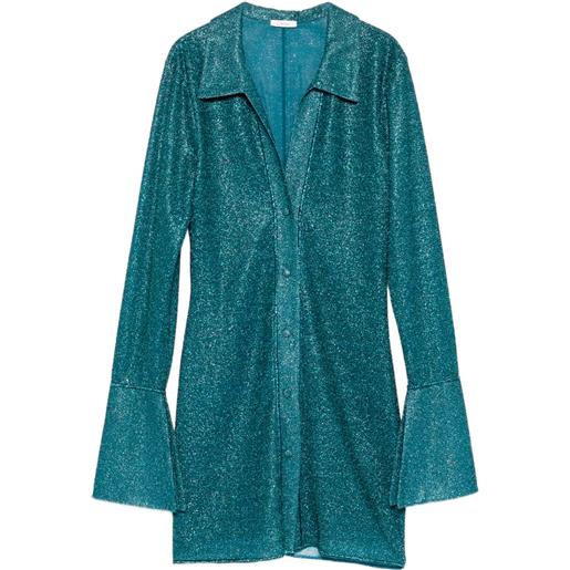 Oséree `lumiere` slim shirt dress