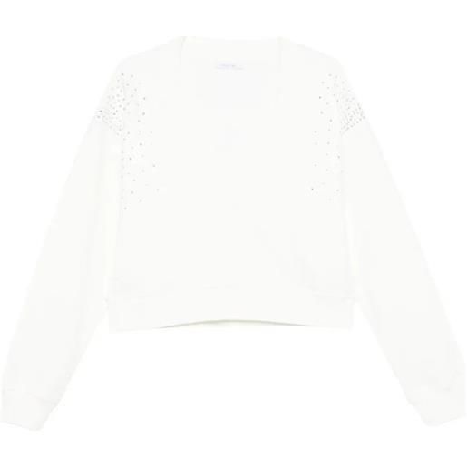 Patrizia Pepe sweater with rhinestones