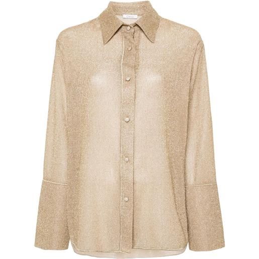 Oséree `lumiere` sleeves shirt