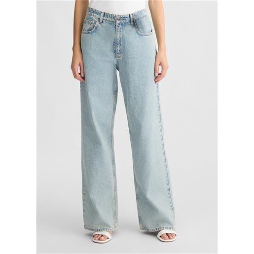 Liu jo jeans baggy, denim blu