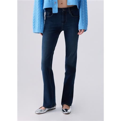 Liu jo jeans bootcut amazing fit, denim blu