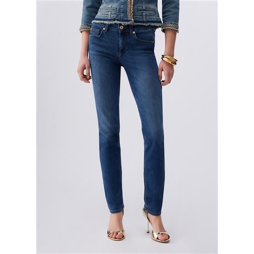 Liu jo jeans slim fit, denim blu