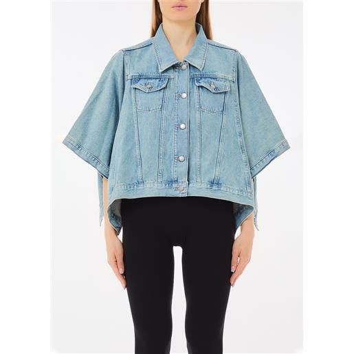 LIUJO liu jo giacca in denim, denim blu chiaro