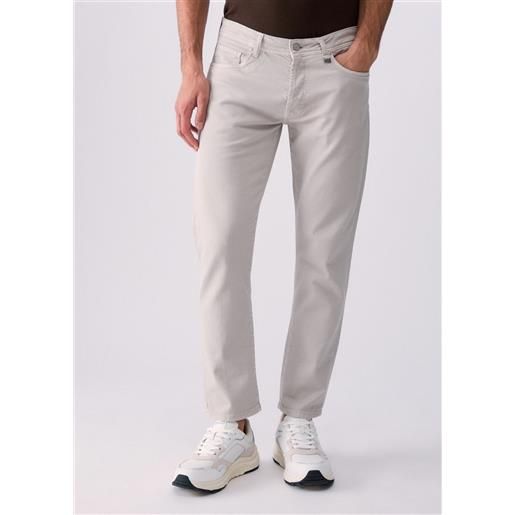 Liu jo pantaloni slim fit, grigio chiaro