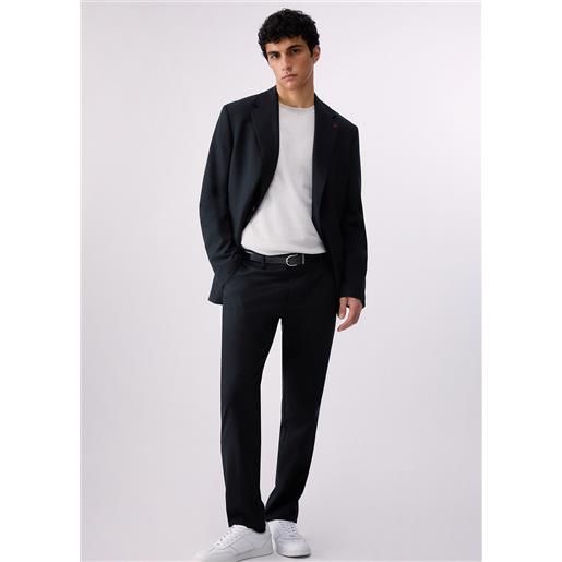 Liu jo pantaloni regular fit, nero