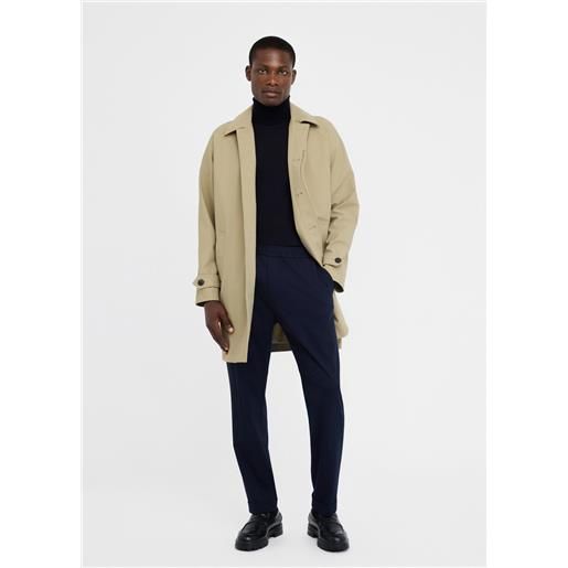 Liu jo pantaloni chino slim fit, blu scuro
