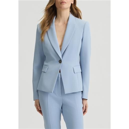 Liu jo blazer slim fit, azzurro