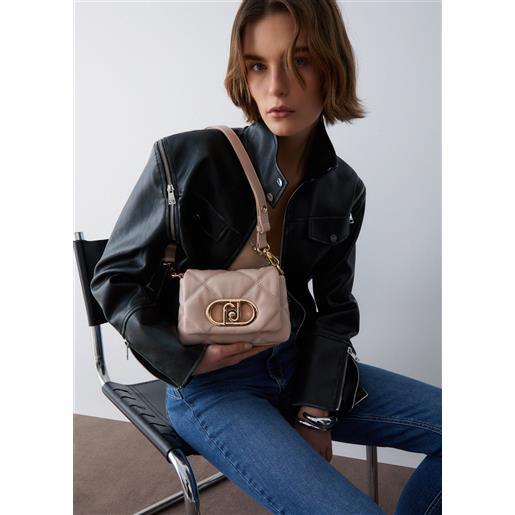 Liu jo borsa lapuffy piccola matelassé, pesca
