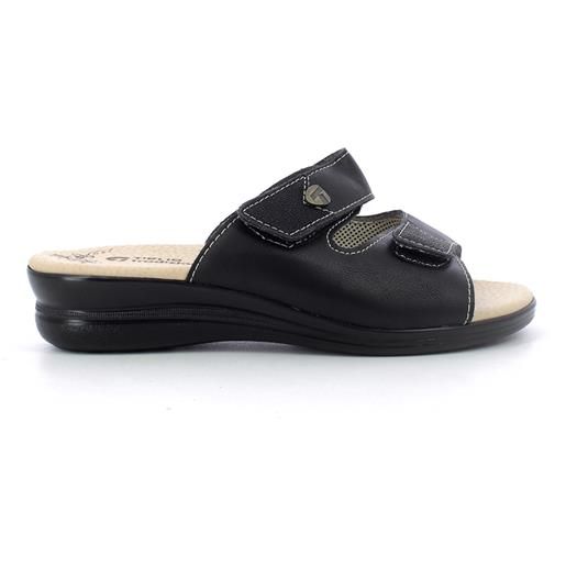 Comoda Ciabatta Tiglio donna,704, velluto bordeaux, gomma antiscivolo