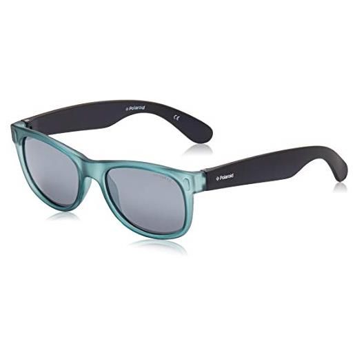 Polaroid p0115 jb n5n, occhiali da sole unisex - bambini, multicolore (n5n/jb blue royalbl), 46