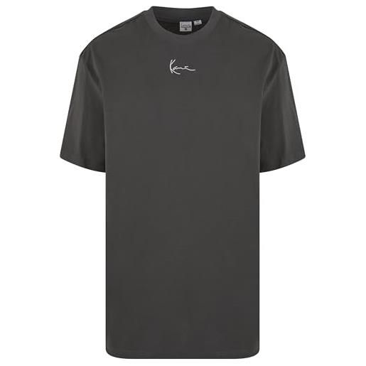 Karl Kani SMALL SIGNATURE - T-shirt con stampa - black white/nero