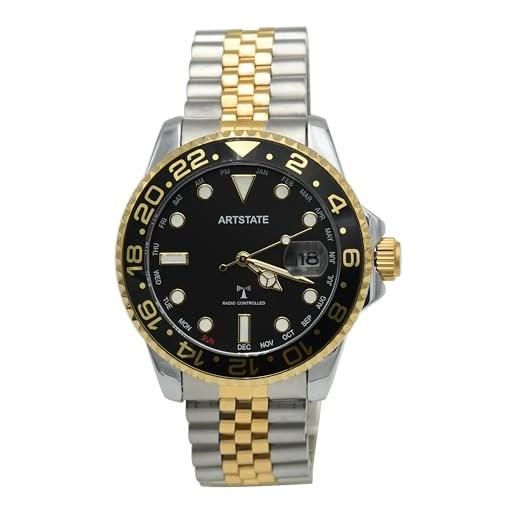 Orologio Collezione Time For Men Uomo AX730-03 ghiera blu e nero