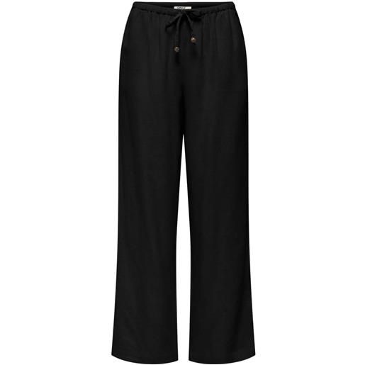 Only pantaloni onlbruxelles straight fit lino