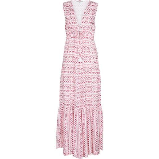 Heidi Klein abito lungo penida con stampa