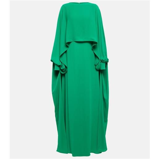Valentino abito lungo in cady couture