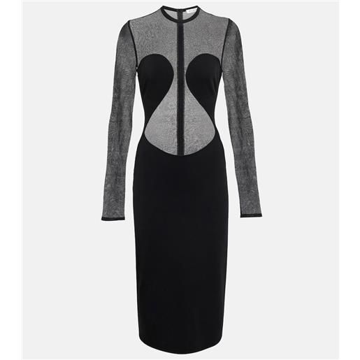 Alaia alaïa miniabito in jersey
