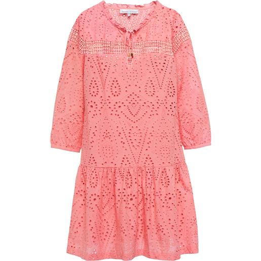 Heidi Klein miniabito in cotone sangallo