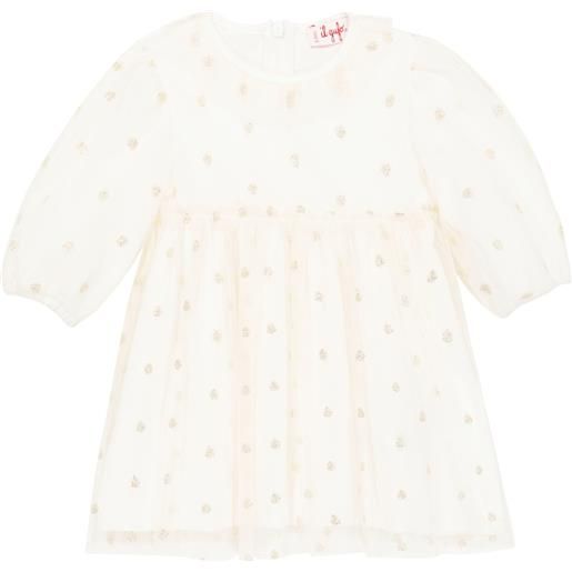 Il Gufo baby - abito in tulle a pois