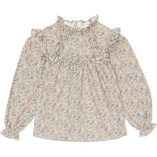 The New Society blusa katie in cotone con stampa