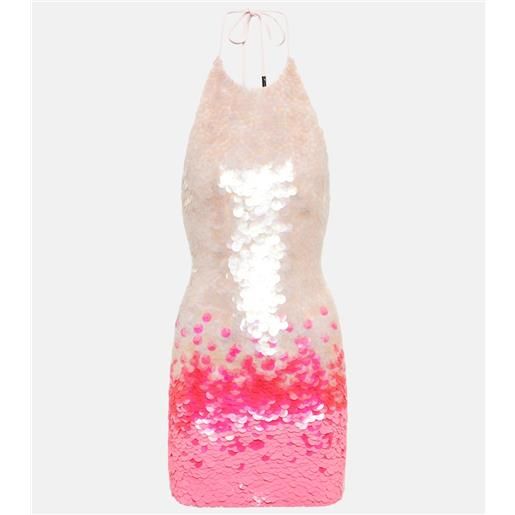 David Koma miniabito con paillettes