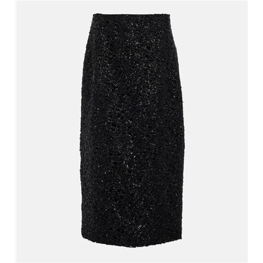 The Row gonna lunga in lana bouclã©