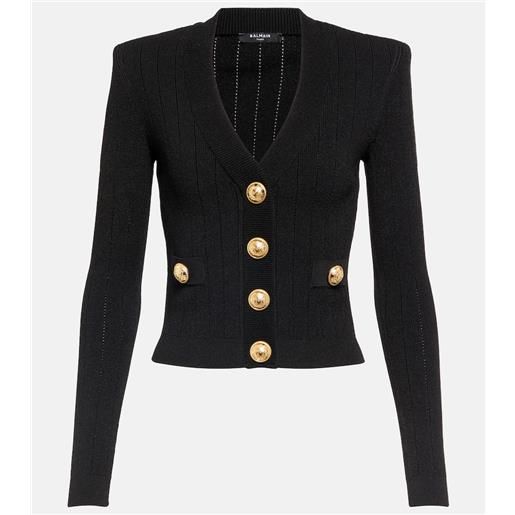 Balmain cardigan cropped
