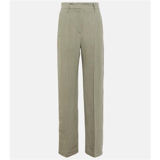 Brunello Cucinelli pantaloni regular in twill