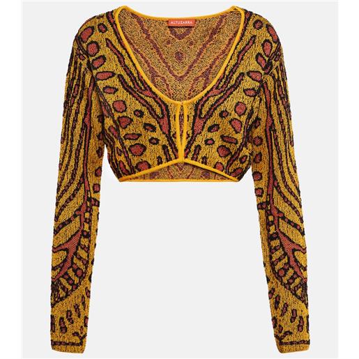 Altuzarra cardigan cropped damisi