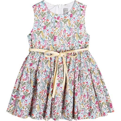Il Gufo baby - abito in cotone con balze