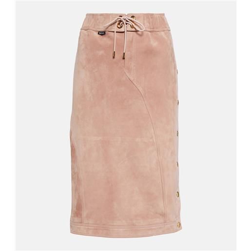 Tom Ford gonna midi in pelle plongã©