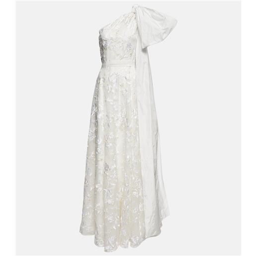 Erdem bridal - abito lungo hanne in organza