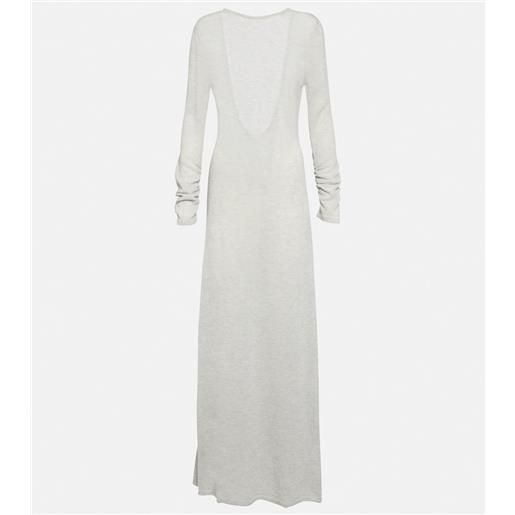 Magda Butrym abito lungo in misto alpaca