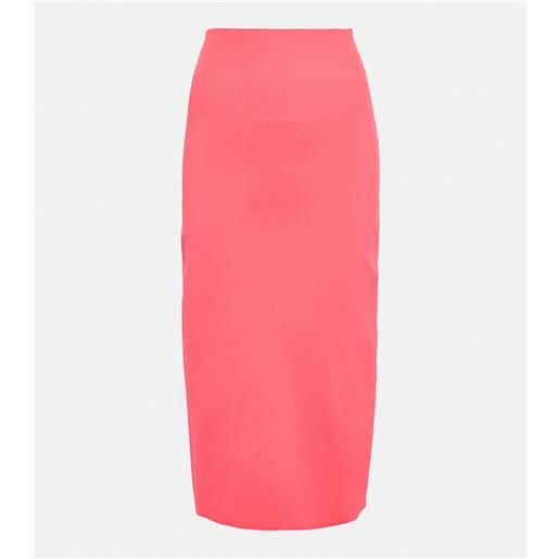 Victoria Beckham gonna midi vb body in maglia a vita alta