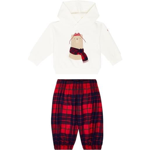 Il Gufo baby - felpa con cappuccio e pantaloni