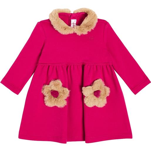 Il Gufo baby - abito in pile di cotone