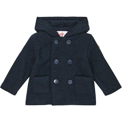 Il Gufo baby - cappotto doppiopetto con cappuccio