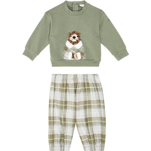 Il Gufo baby - felpa e pantaloni in misto cotone